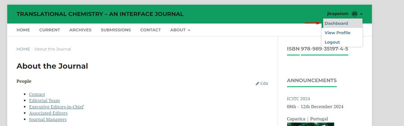 TRANSLATIONALCHEMISTRY Homepage 